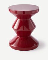 Zig Zag ruby red, Burgundy red, small