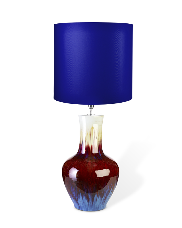Lamp base Crazy purple/red, Multi-colour, large