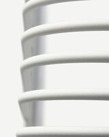 stool drop end white, white, small