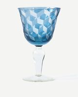 Wine glass blocks multicolour set 6, Multi-colour, small