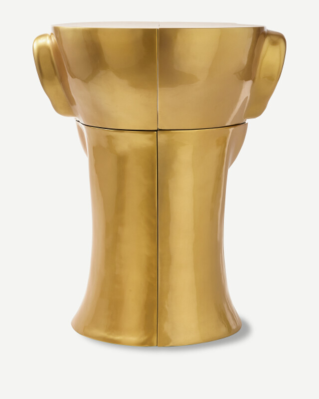 head left top white, Gold, pdp