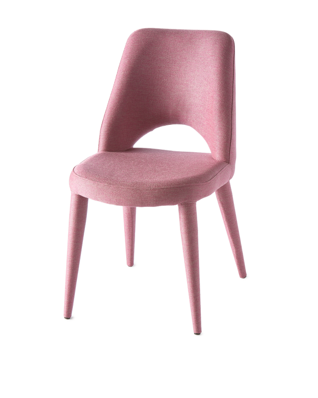 Chair Holy orange, light pink, large