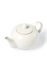 Undressed teapot, White, small