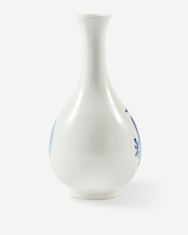 vase small bird orange, Dark blue, pdp