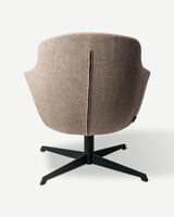 Swivel chair Spock dark green, Beige, small