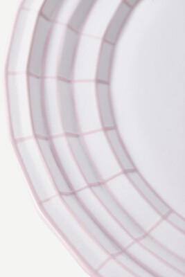 plate digi pink L set 2, Light pink, medium