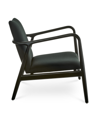 Chair Charles all black, Black, medium