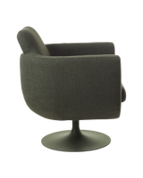 Swivel chair Kirk dark green, Dark green, small