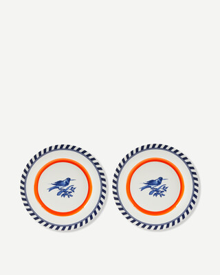 Bird Patterned Plates