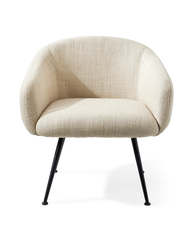 Chair Buddy fabric smooth dk grey, Beige, large