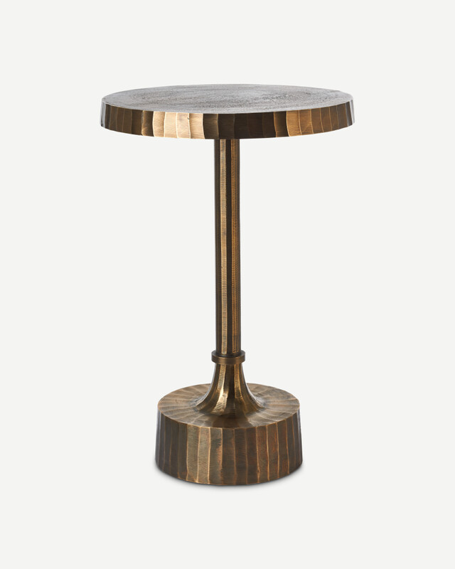 Side table Mace graphite, Copper, pdp