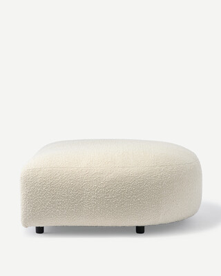 A-Round-U Sofa Hocker Right Boucle