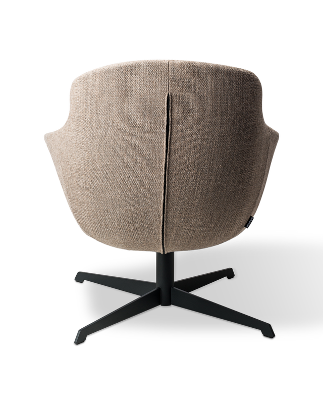 Swivel chair Spock beige, Beige, large