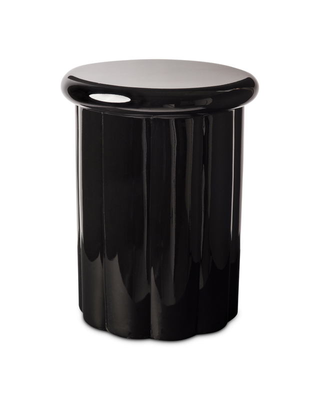 希少 Pols Potten Stool Black Shop Roman Stool| POLSPOTTEN