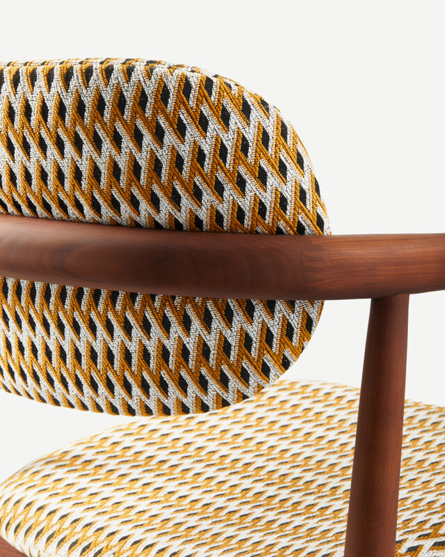 chair henry geo ochre (FSC 100% certified), Ochre, pdp