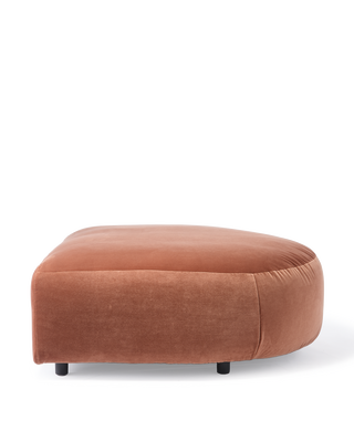A-Round-U Sofa Hocker Right Velvet
