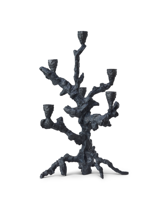 Shop Candle holder apple tree graphite online POLSPOTTEN