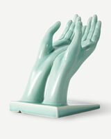 hand stand, Green grey, small