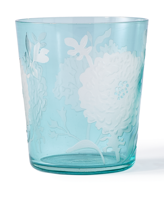 Tumbler peony multicolour set 6, Multi-colour, large