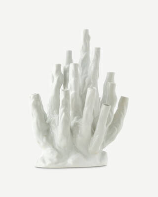 Coral Vase 20-tulips