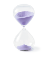 Sandglass ball M green, Lilac, small