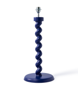 lamp base twister pink, Dark blue, small