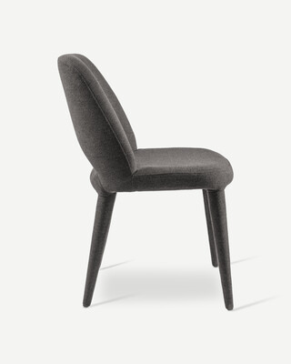 Chair Holy fabric dark grey, Light grey, medium