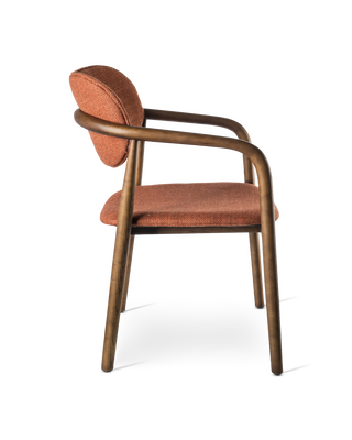 Chair Henry rust (FSC 100% certified), Rust red, medium