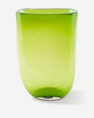 vase poison slim tube green, Light Green, medium