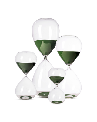 Sandglass ball XL green, Dark green, medium