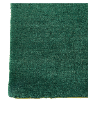 carpet outline dark green / lime 200x300, Dark green, medium