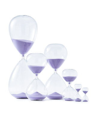 sandglass ball XS lilac, Lilac, medium