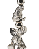 Animal candle stand, Silver, small