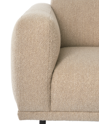 Sofa Teddy XL beige, Beige, medium