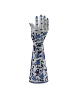 Candle holder handsup! L, Dark blue, small