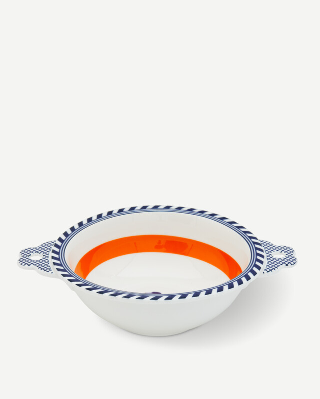 bowl bird patterned orange, Orange, pdp
