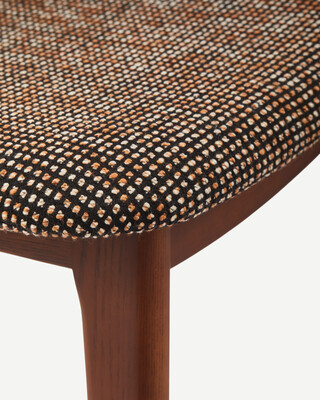 dining chair happy days dark brown (FSC 100% certified), Dark brown, medium