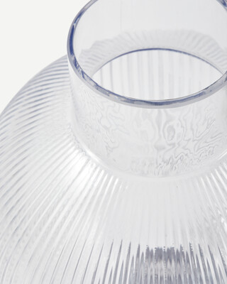 vase hot air balloon clear, Transparent, medium