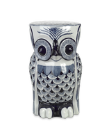 Stool owl flower blue, Dark blue, small