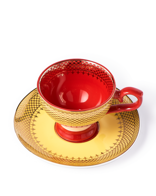 Espresso set Grandma set 4, Multi-colour, large