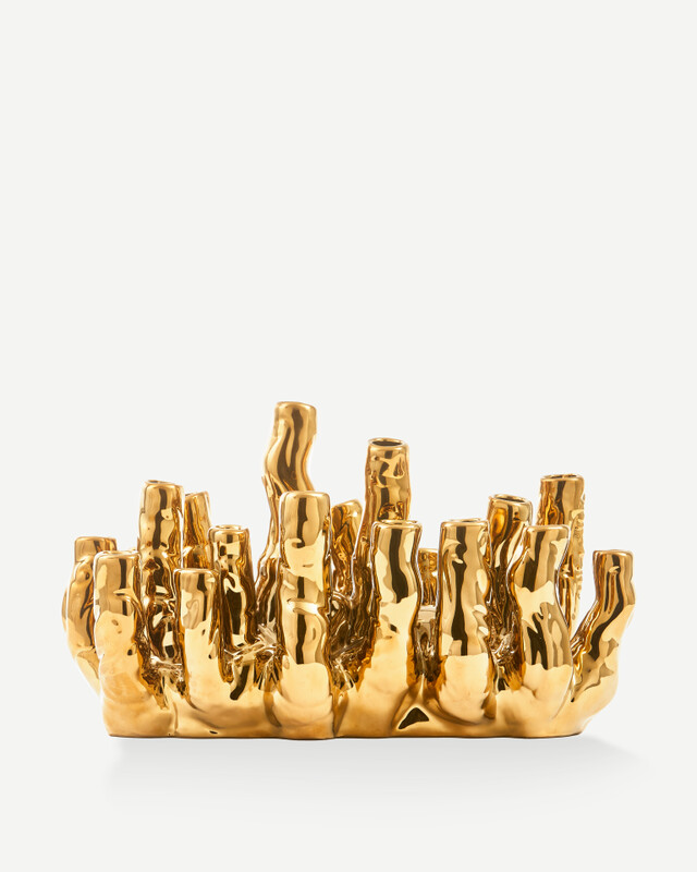 vase coral reef gold, Gold, pdp