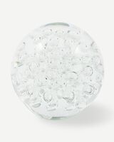 glass ball bubble clear L, Transparent, small