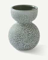 vase Boolb dots dk.green S, Dark green, small
