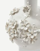 vase 3D buttercup, White, small