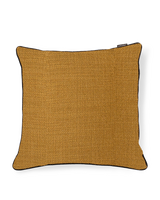 Cushion fabric smooth rust 50x50, Ochre, small