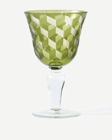 Wine glass blocks multicolour set 6, Multi-colour, small