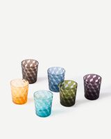 Tumbler blocks multicolour set 6, Multi-colour, small