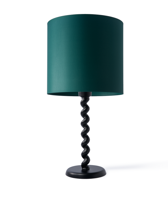 lamp shade Ø50xH45cm dark green, Dark green, large