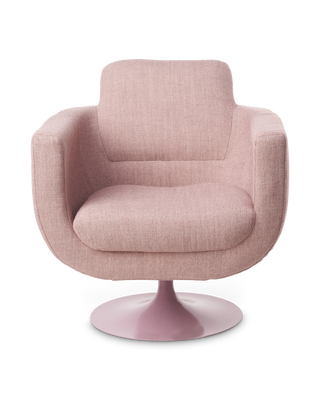 Swivel chair Kirk pink, light pink, medium