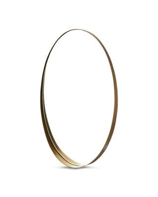 Oval Shelf Mirror